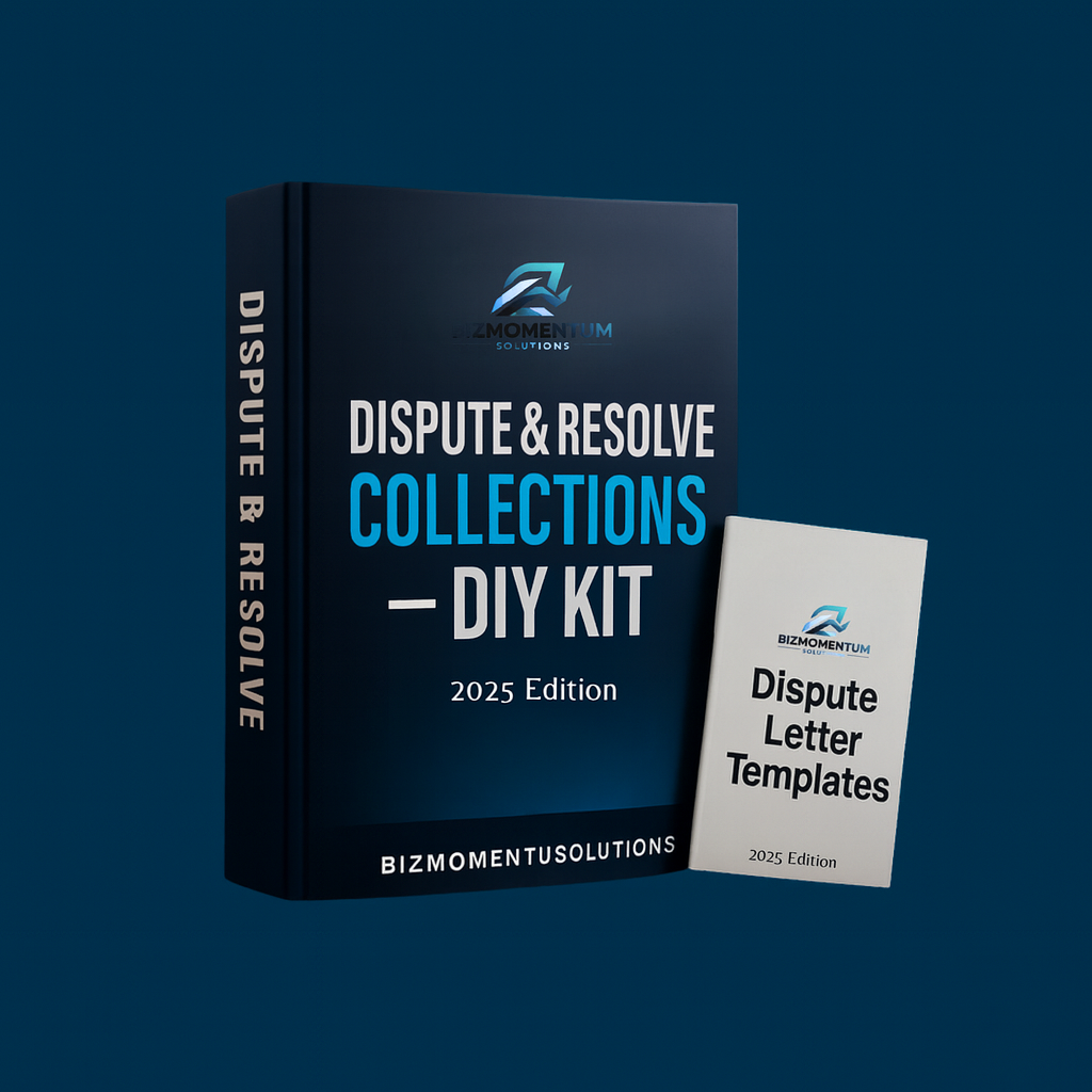 Dispute & Resolve Collections — DIY Kit (2025 Edition)